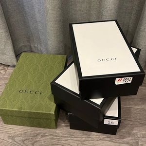 Gucci shoes boxes